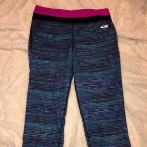 Multi Colored Capri Leggings